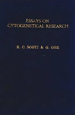 ePUB Essays On Cytogenetical Research von R. C. Sobti, G. Obe