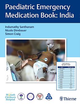 Couverture cartonnée Paediatric Emergency Medication Book: India de 