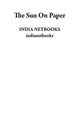 E-Book (epub) The Sun On Paper von India Netbooks Indianetbooks