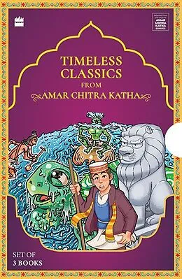 E-Book (epub) Timeless Classics Collection From Amar Chitra Katha (Boxset of 3 Books) von Christopher Baretto, Rituja Sawant
