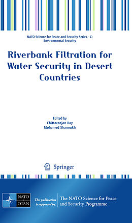 Fester Einband Riverbank Filtration for Water Security in Desert Countries von 