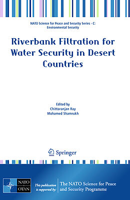 Couverture cartonnée Riverbank Filtration for Water Security in Desert Countries de 