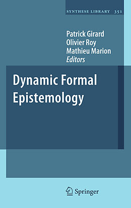 Livre Relié Dynamic Formal Epistemology de 