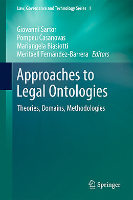 Livre Relié Approaches to Legal Ontologies de 