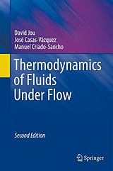 eBook (pdf) Thermodynamics of Fluids Under Flow de David Jou, José Casas-Vázquez, Manuel Criado-Sancho