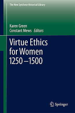 Fester Einband Virtue Ethics for Women 1250-1500 von 