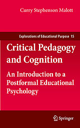 eBook (pdf) Critical Pedagogy and Cognition de Curry Stephenson Malott