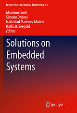 Livre Relié Solutions on Embedded Systems de 