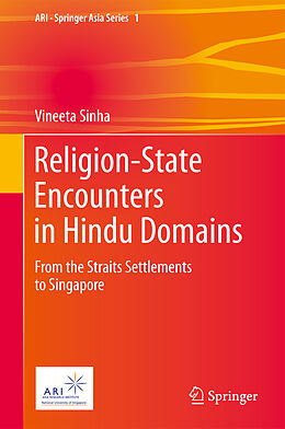 Livre Relié Religion-State Encounters in Hindu Domains de Vineeta Sinha