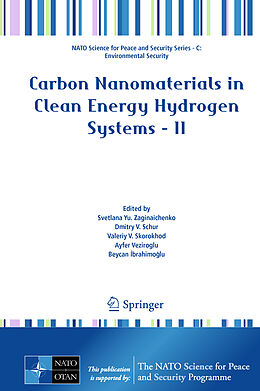 Livre Relié Carbon Nanomaterials in Clean Energy Hydrogen Systems - II de 