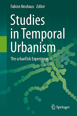 Livre Relié Studies in Temporal Urbanism de 