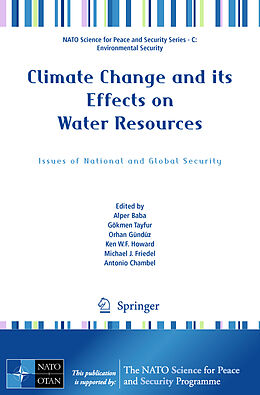 Couverture cartonnée Climate Change and its Effects on Water Resources de 