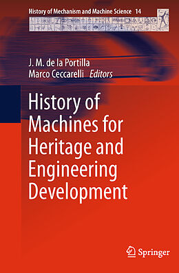 eBook (pdf) History of Machines for Heritage and Engineering Development de 