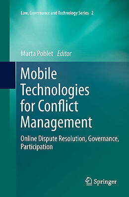 eBook (pdf) Mobile Technologies for Conflict Management de 