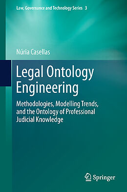 Livre Relié Legal Ontology Engineering de Núria Casellas