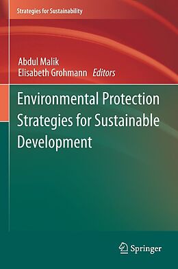 eBook (pdf) Environmental Protection Strategies for Sustainable Development de Abdul Malik, Elisabeth Grohmann