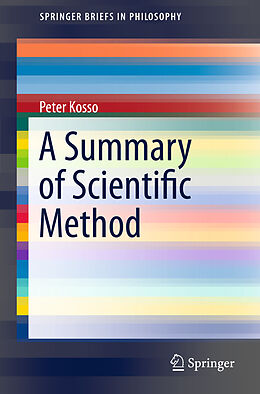 Couverture cartonnée A Summary of Scientific Method de Peter Kosso