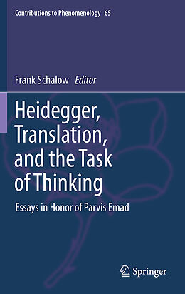 Livre Relié Heidegger, Translation, and the Task of Thinking de 