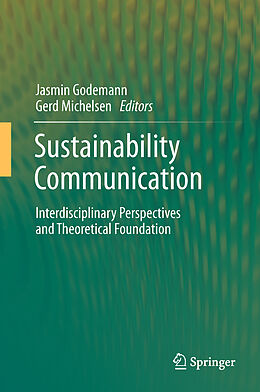 Livre Relié Sustainability Communication de 