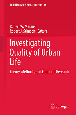 Livre Relié Investigating Quality of Urban Life de 