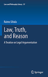 eBook (pdf) Law, Truth, and Reason de Raimo Siltala