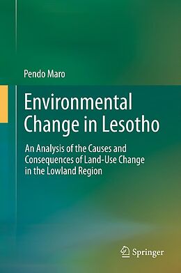 eBook (pdf) Environmental Change in Lesotho de Pendo Maro