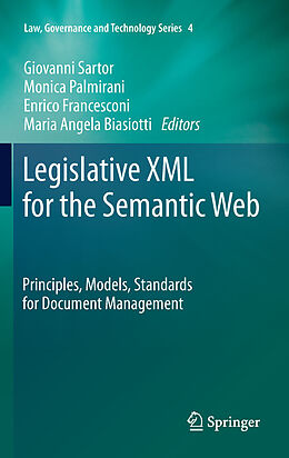 eBook (pdf) Legislative XML for the Semantic Web de 