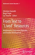 E-Book (pdf) From Text to 'Lived' Resources von Ghislaine Gueudet, Birgit Pepin, Luc Trouche
