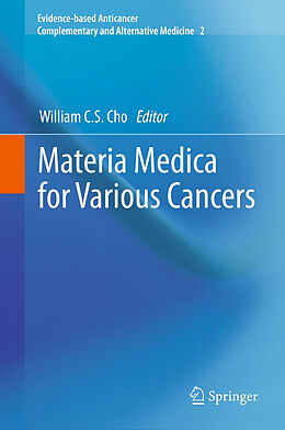 Fester Einband Materia Medica for Various Cancers von 