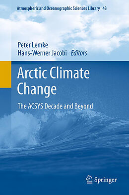 Livre Relié Arctic Climate Change de 