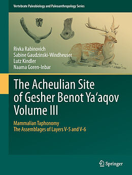 E-Book (pdf) The Acheulian Site of Gesher Benot Ya'aqov Volume III von Rivka Rabinovich, Sabine Gaudzinski-Windheuser, Lutz Kindler