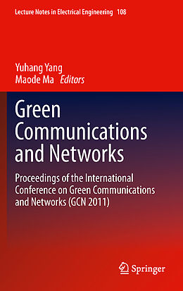 Livre Relié Green Communications and Networks de 