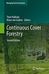 E-Book (pdf) Continuous Cover Forestry von Timo Pukkala, Klaus Gadow