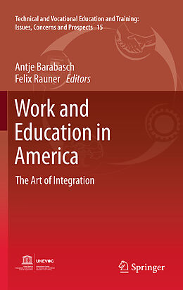 Fester Einband Work and Education in America von 