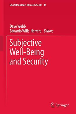 eBook (pdf) Subjective Well-Being and Security de 