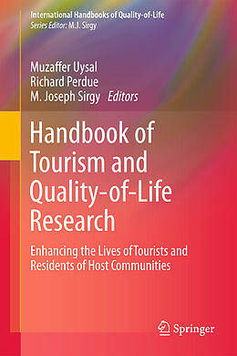 Fester Einband Handbook of Tourism and Quality-of-Life Research von 