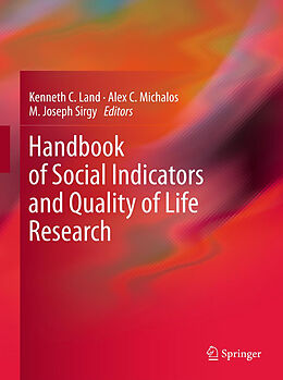 Livre Relié Handbook of Social Indicators and Quality of Life Research de 