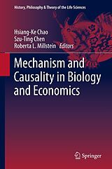 eBook (pdf) Mechanism and Causality in Biology and Economics de Hsiang-Ke Chao, Szu-Ting Chen, Roberta L. Millstein