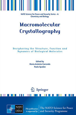 Fester Einband Macromolecular Crystallography von 