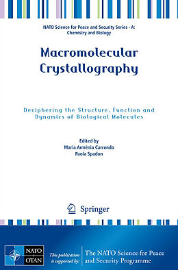 Kartonierter Einband Macromolecular Crystallography von 