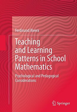 eBook (pdf) Teaching and Learning Patterns in School Mathematics de Ferdinand Rivera