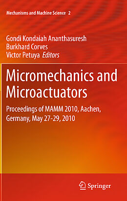 Fester Einband Micromechanics and Microactuators von 