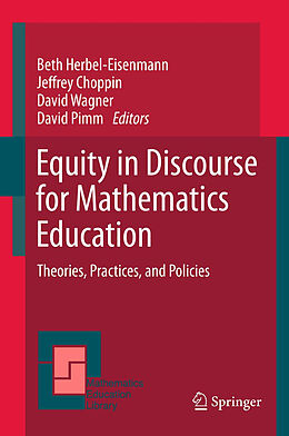 Livre Relié Equity in Discourse for Mathematics Education de 
