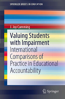 eBook (pdf) Valuing Students with Impairment de J. Joy Cumming