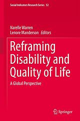 eBook (pdf) Reframing Disability and Quality of Life de Narelle Warren, Lenore Manderson