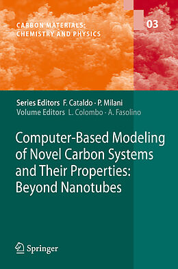 Couverture cartonnée Computer-Based Modeling of Novel Carbon Systems and Their Properties de 