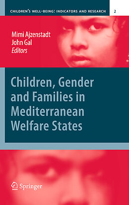 Couverture cartonnée Children, Gender and Families in Mediterranean Welfare States de 