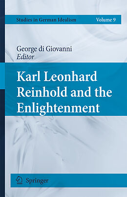 Kartonierter Einband Karl Leonhard Reinhold and the Enlightenment von George Di Giovanni