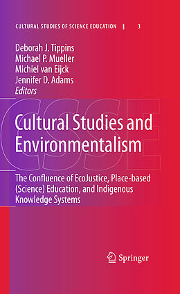 Couverture cartonnée Cultural Studies and Environmentalism de 