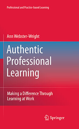 Couverture cartonnée Authentic Professional Learning de Ann Webster-Wright